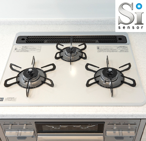 3口ガラスコンロ